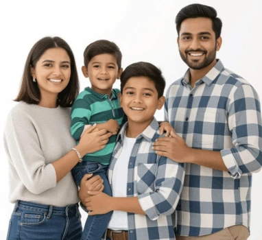 Family protected under health insurance plan in Madurai